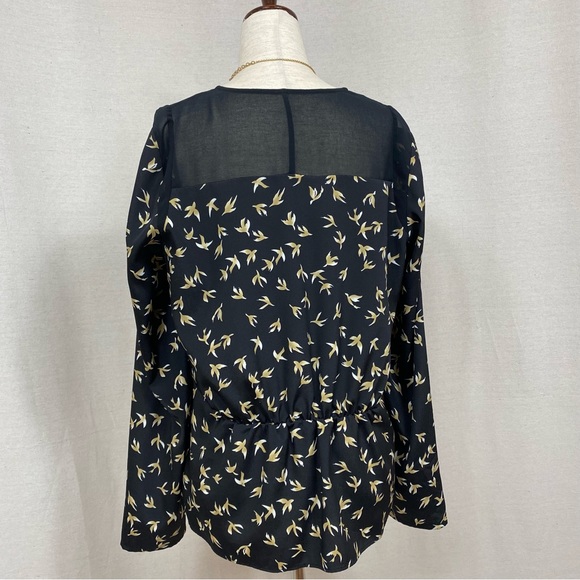 Cooper & Ella Bird Print Top - Picture 6 of 8